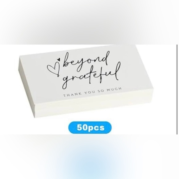 200 Thank you cards, set of 4 . 50 of each kind NWT - Picture 9 of 9